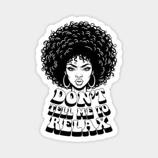 Fierce Afro Queen Magnet