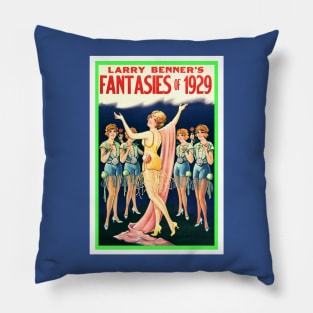 Fantasies of 1929 Pillow