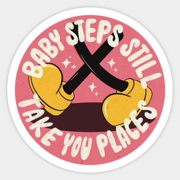 Baby Steps - Growth - Sticker