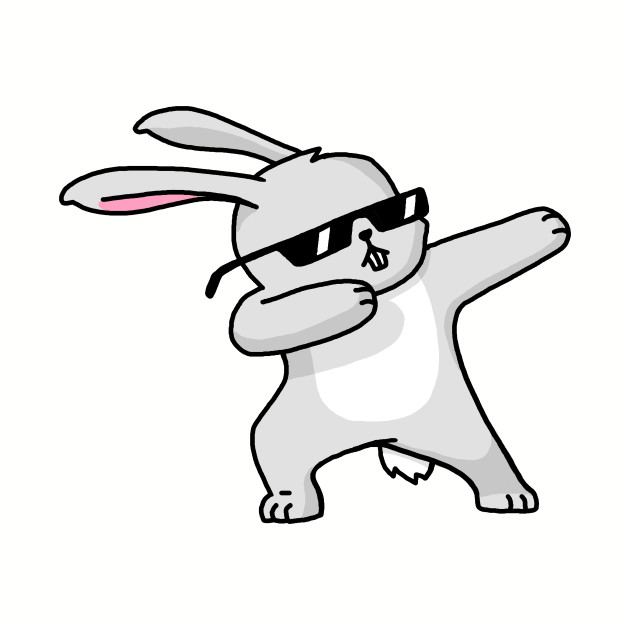 Dabbing Easter Bunny Funny Shirt Dab Hip Hop Rabbit ...