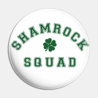 Happy St. Patrick's Day Shamrock Pin