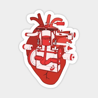 Heart Engine Magnet