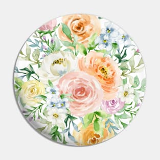 Pastel romantic garden Pin