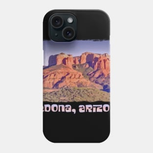 Sedona, Arizona colorful scenic southwest Phone Case