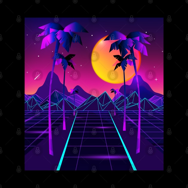 synthwave country side by edmproject