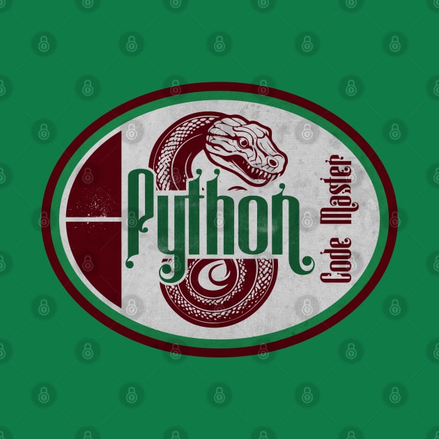 Python Code Master Member by CTShirts