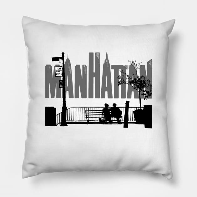 Manhattan Pillow by bernatc