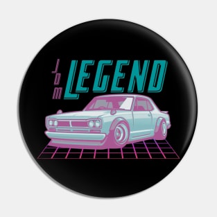 JDM Legend Retro! Pin
