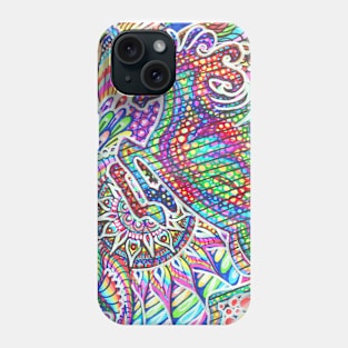 Unicorn Mandala Phone Case