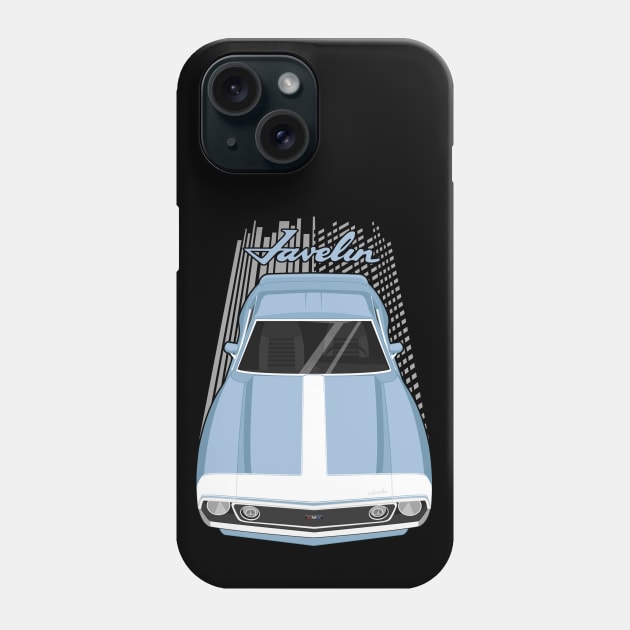 AMC Javelin AMX - Diamond Blue Phone Case by V8social