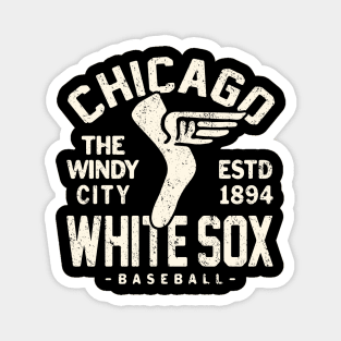 Chicago White Sox Retro 1 by Buck Tee Magnet