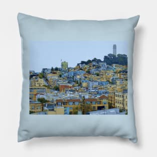 San Francisco Cityscape Pillow