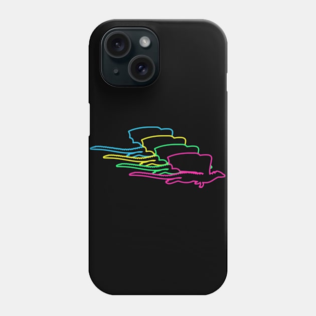 Dragon 80s Neon Phone Case by Nerd_art