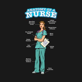 Anatomy of a Nurse T-Shirt