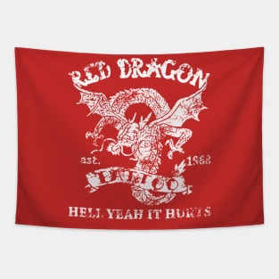 Red Dragon  as worn Dr. House Tapestry