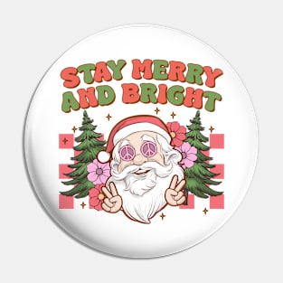 Stay Merry and Bright Pin