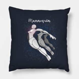 Mannequin space jump Pillow