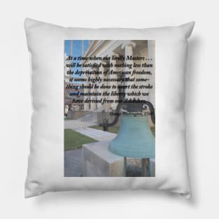 George Washington Liberty Pillow