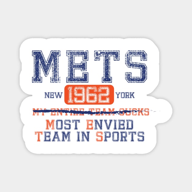 NY METS Magnet by JP