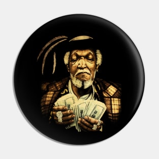 Vintage - Redd Foxx mONEY Pin