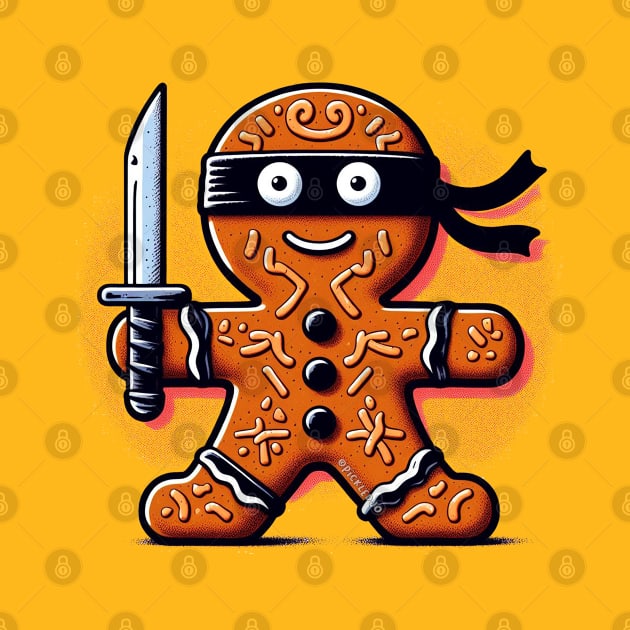 Ninja Bread Man by Sketchy