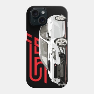 WRX STi Aspen White S209 VARIS Aero Phone Case