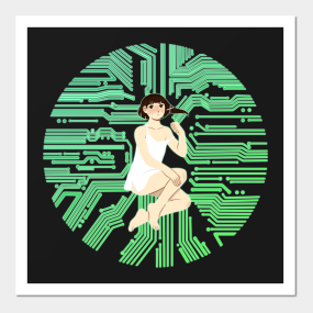 Serial Experiments Lain Posters And Art Prints Teepublic Uk