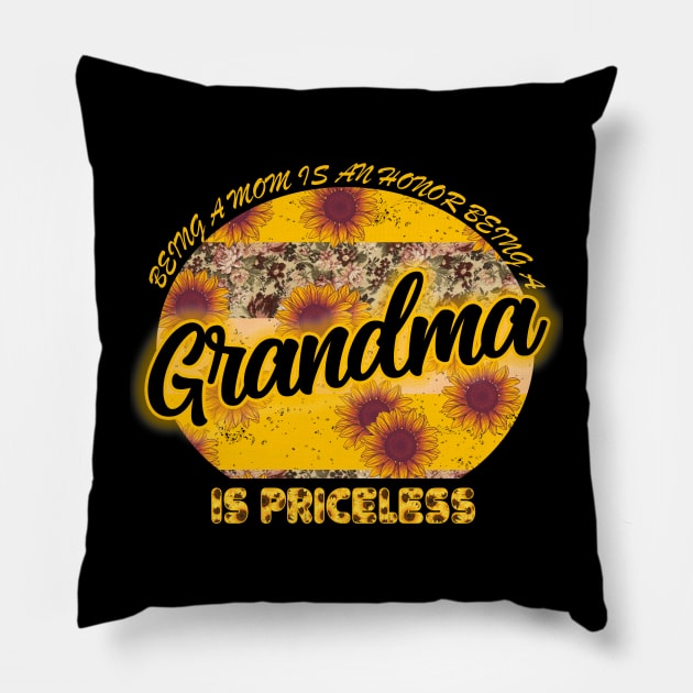 Peronalized Being A Great Grandma Is Priceless Pillow by banayan