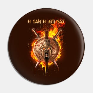 Spartan Fire Ver. Pin