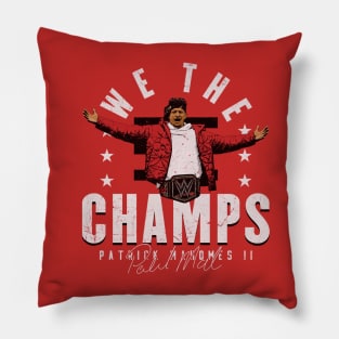 Patrick Mahomes II Kansas City We The Champs Pillow