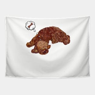 Cava Dreams - cavalier king charles spaniel poodle, Cavapoo Cavoodle puppy love Tapestry