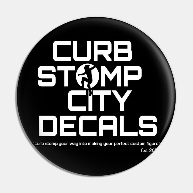 CurbStompCityDecal EST. 2014 Pin by SrikSouphakheth