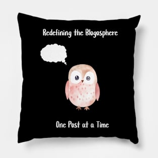 Redefining the Blogosphere, One Post at a Time Pillow