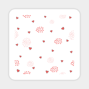 Heart Pattern Magnet