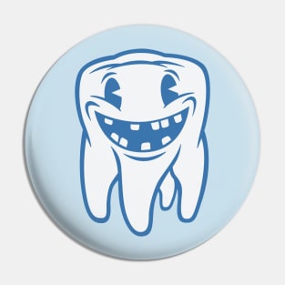 A Semi Toothy Grin Pin