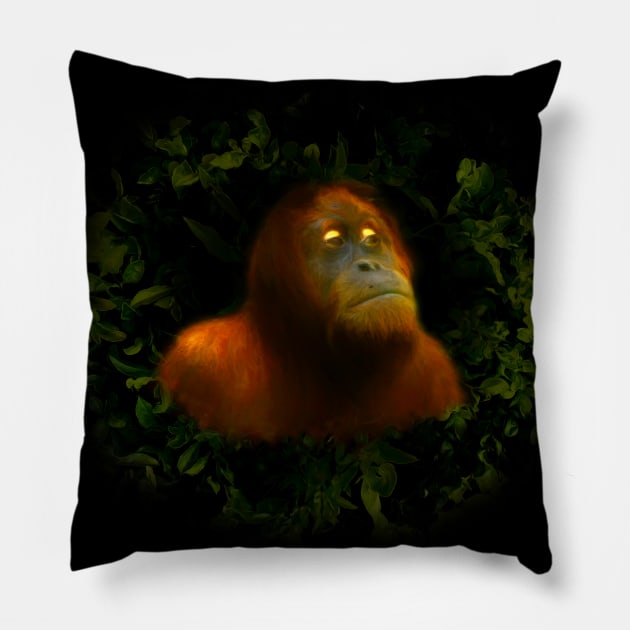 Orangutan Pillow by Guardi