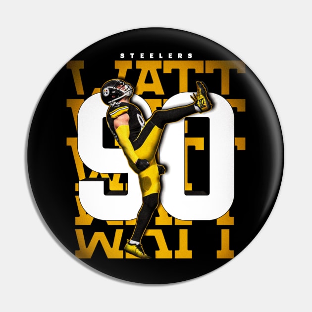 Watt 90 Pin by NFLapparel