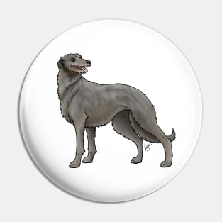 Dog - Scottish Deerhound - Gray Pin