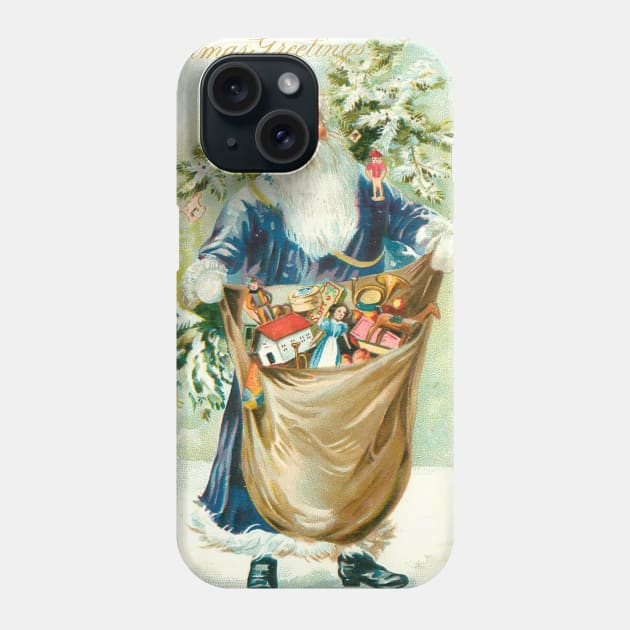 Blue Santa Hopes to be Cast in the Next Frozen Movie Phone Case by Star Scrunch