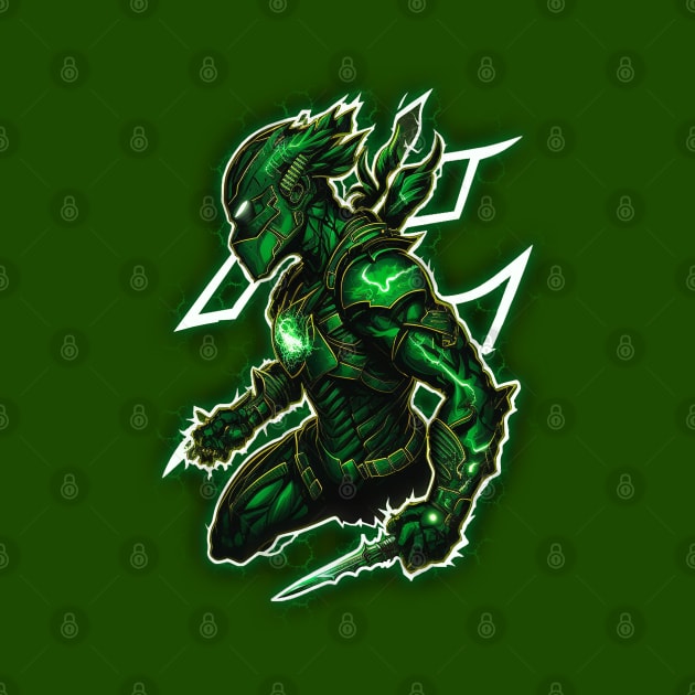 Green Lightning Ranger by Dandzo