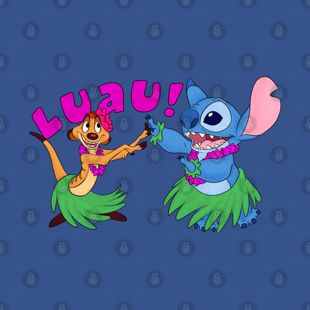 Disover Luau! - Lilo And Stitch - T-Shirt