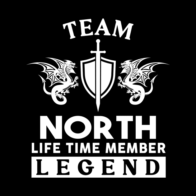 North Name T Shirt - North Life Time Member Legend Gift Item Tee by unendurableslemp118