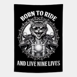 Born to Ride and Live Nine Lives Tapestry