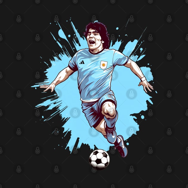 Maradona by Ciokermatt