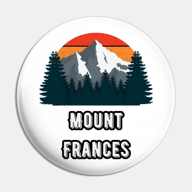 Mount Frances Pin by Canada Cities