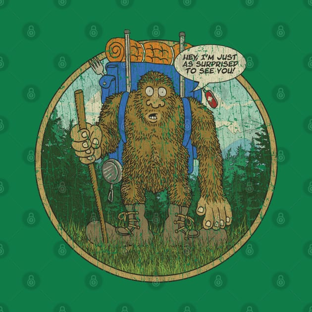 Surprise Bigfoot Sighting 1982 by JCD666