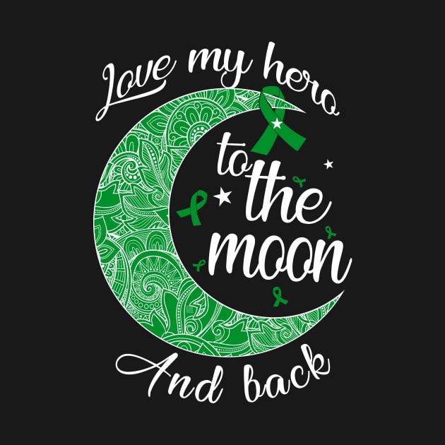 love gallbladder cancer hero to the moon by TeesCircle