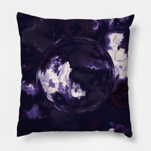 February Birthstone Amethyst Crystal Pillow