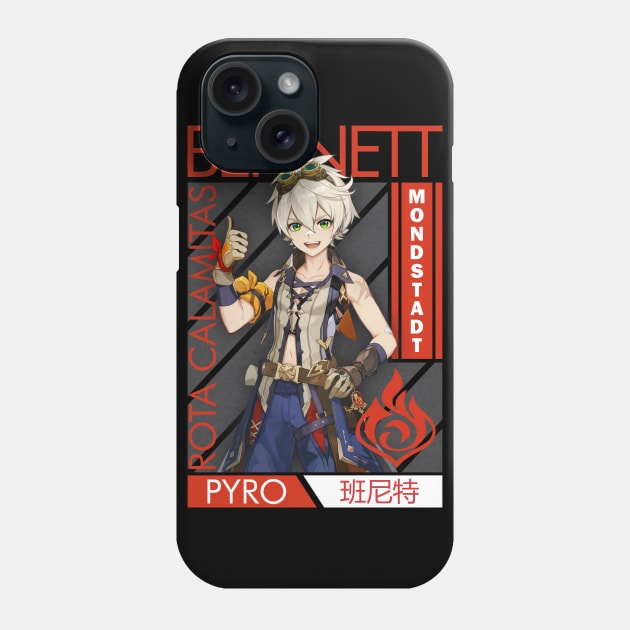 Bennett - Genshin Impact Phone Case by Nifty Store