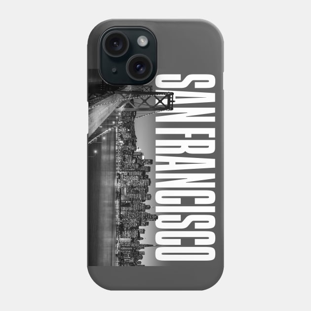 San Francisco Cityscape Phone Case by PLAYDIGITAL2020